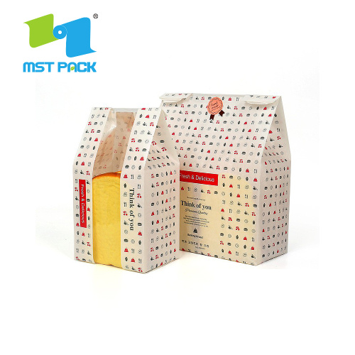 Kustom Dicetak Hotdog Microwave Popcorn Snack Paper Bag