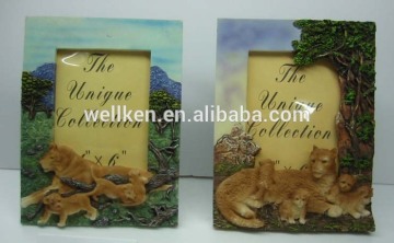 resin tiger photo frame
