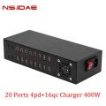 20 poorten Type-C 4PD+16qc Charger 400W