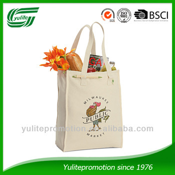 100% cotton canvas tote bags