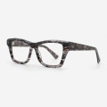 Square Bevel Acetate Men's Optical Frames 23A3194