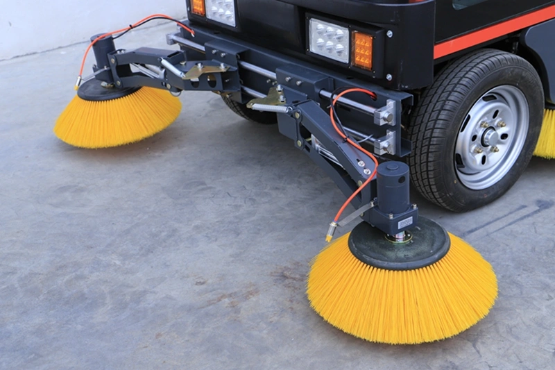 Electric Industrial Road Sweeper Road Cleaning Machine Sweeper Truck Street Sweeper