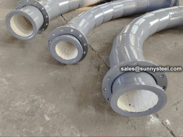 Ceramic Tile Lined Pipe Bend