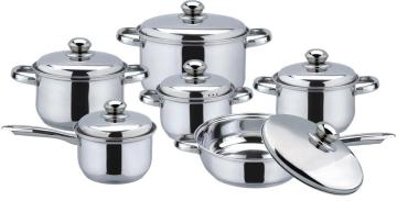 Economic 12pcs cookware set