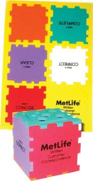 Personalised Printed Foam Cube Puzzles