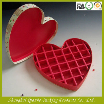 heart shaped box with cavity inside