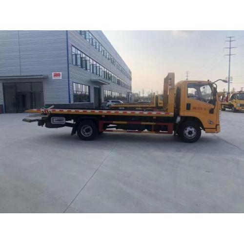 4x2 Flatbed Wrecker kéo xe tải Rollback Road Wreckers