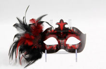 9 Inch Venetian Eye Lace Masquerade Masks Unique For Masquerade Ball