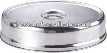 stainless steel Oval serving dish cover