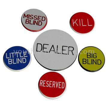 Dealer Buttons
