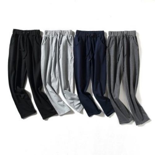 Men's Cvc Sports Straight-Leg Trousers