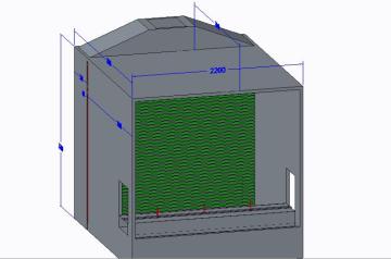 dry spray paint booth