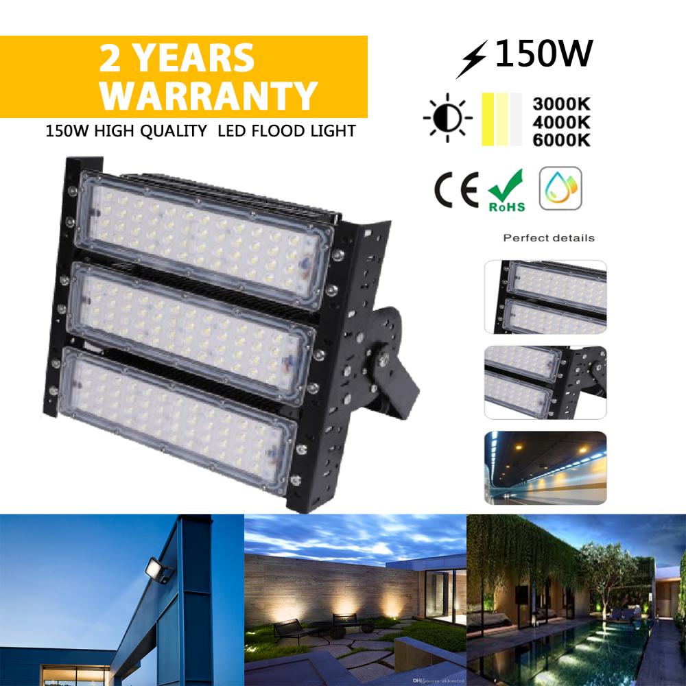 Lampu banjir LED untuk lampu luar rumah 150W