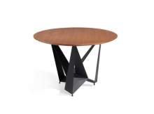 wood top dining table round