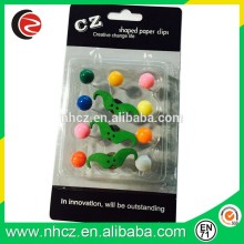 Green Mustache Push Pin