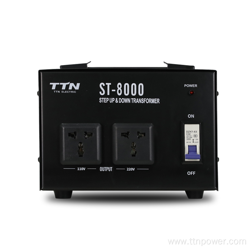 3000W 220V To 110V Set Up& Dwon Transformer