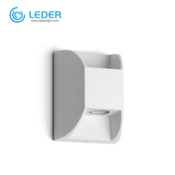 LEDER Morden White Double LED Outdoor Wall Light