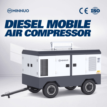 Environmental Adaptability Diesel Mobile Air Compressor