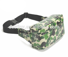 hot selling fashion samll camouflage sport hip belt bag