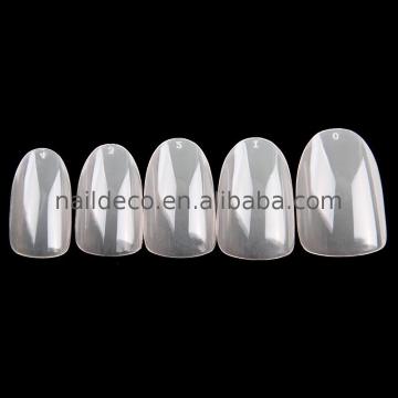 Nail Art Tips: Oval Shape Fingernail Tips - Manufacturer & Supplier of DIY Nude Colors