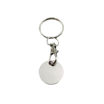 Custom Metal Token Coins & Trolley Token Keychains for Shopping Cart Accessories