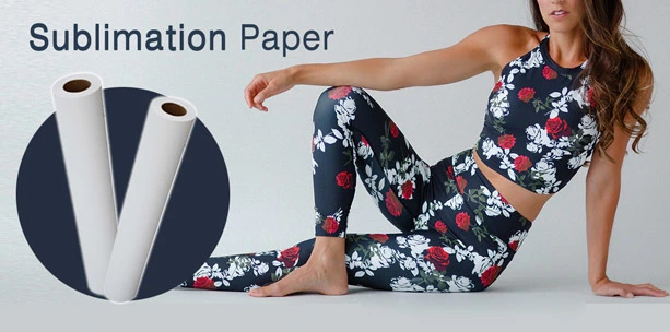 100GSM Sublimation Transfer Paper Chinese Manufacturer for Polyester Fabrics