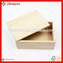 recycle wood display gift package boxes