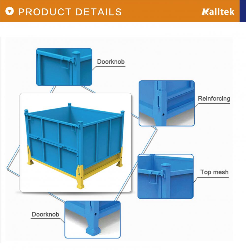 Heavy Duty Industry Stackable Warehouse Materail Bin