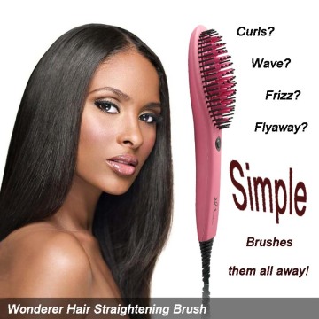 Wonderer Ceramic Electric Hair Straightening Comb