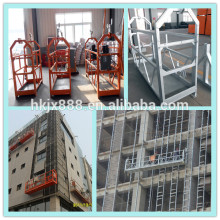 External wall small suspended work platform