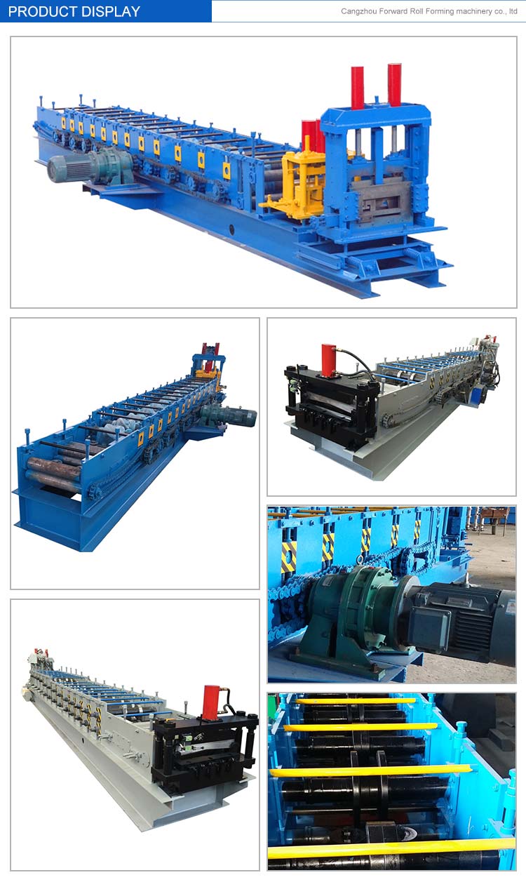 2021 new C shape channel beam steel roll forming machine for roof