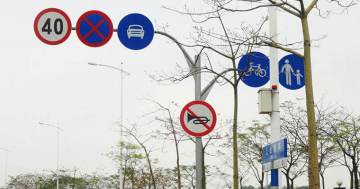 Road Traffic Sign Warning Sign