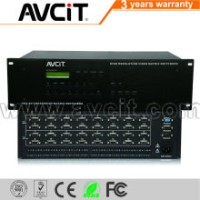 audio video control integration 16x16 VGA matrix swtich with analog audio