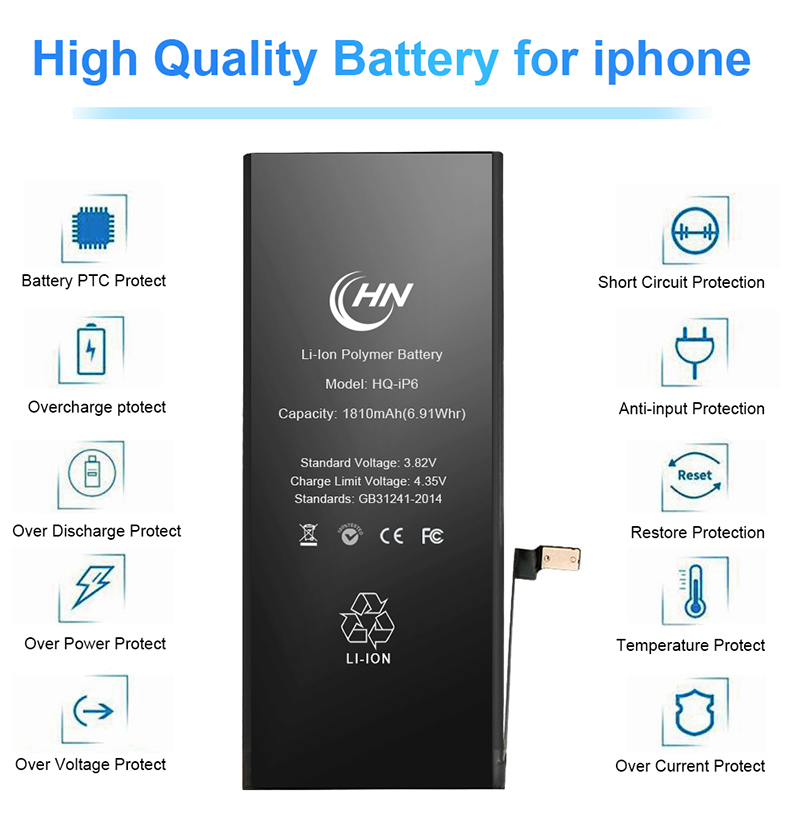 1810mah iphone battery