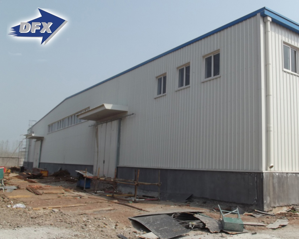 China light metal building construction gable frame prefabricated industrial steel structure warehouse