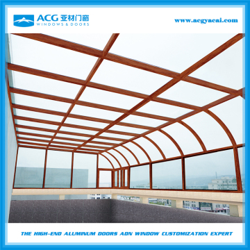 High quality products outdoor glass room