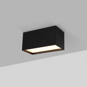 15W Compact Square Surface Mounted Downlight with Even Light Distribution