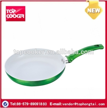 Green Pan Aluminium Press White Ceramic Fat Free Frying Pan