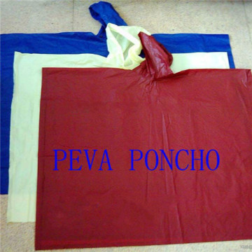 100% PEVA Rain Poncho