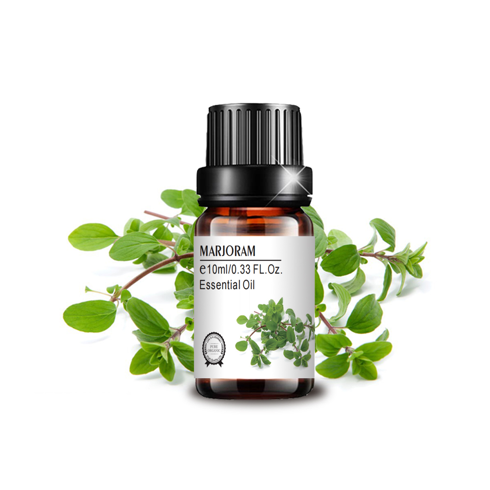 pure natural marjoram oil for massage aromatherapy