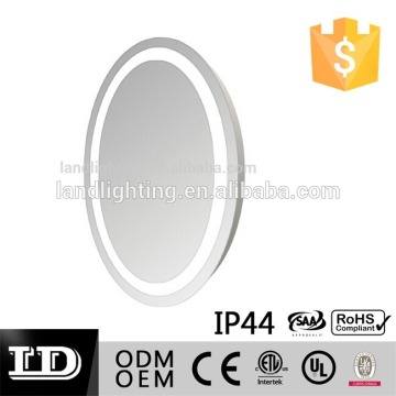 oval bathroom mirror vertical fixing wall mount