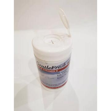 Antibakterielle Hautpflege Adult Wet Cleaning Wipes Canister