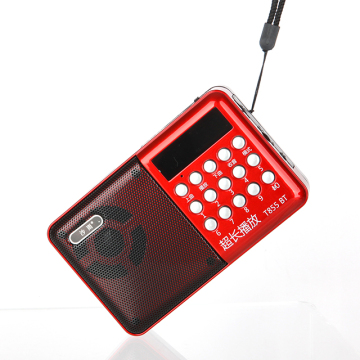 SHAYU Portable Bluetooth FM Radio Speaker: Retro Design, Rechargeable & Wireless Walkman
