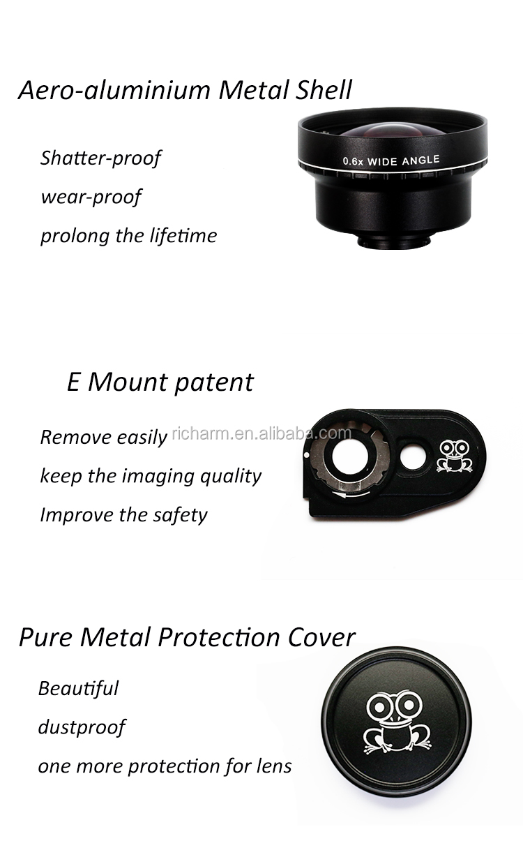 High Quality Mobile Phone Camera Lenses Wide Angle Mobile Phone Camera Lens