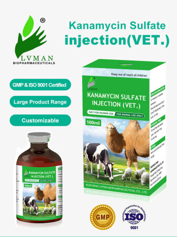 Kanamycin Sulfate Injection for animal use only