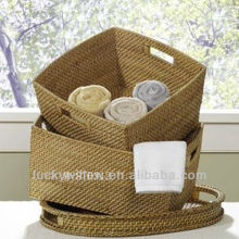 Wholesale cheaper water grass basket & raffia basket & straw basket