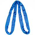 Polyester round sling 8 ton blue