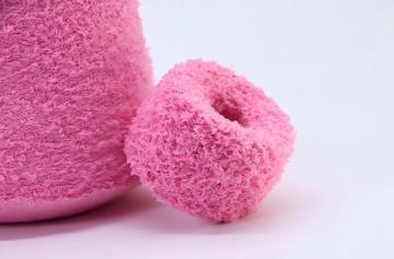 Direct Sale 2.0cm Recycled 100% Nylon/polyamide Feather Knitting Yarn