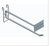 Hooks / Chrome Shop Fitting Hanging Display Hooks retail slatwall display hooks