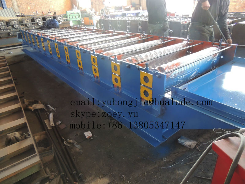 corrugated sheet metal roofing roll forming machine